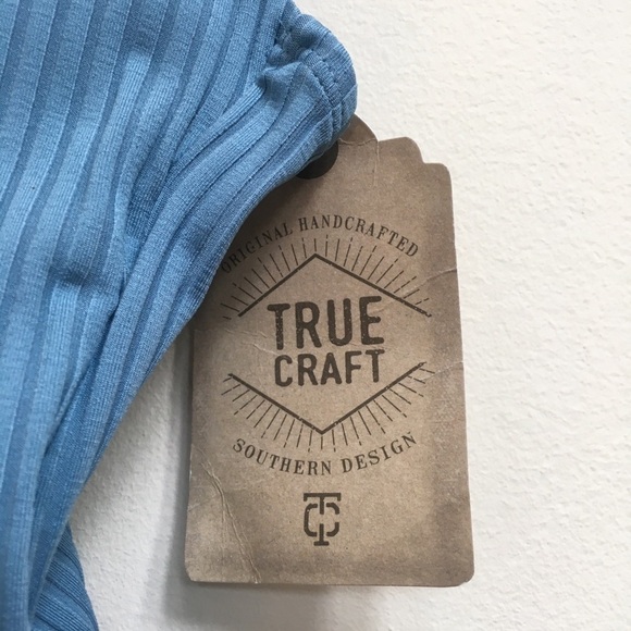 NWT True Craft Ribbed Lace-Up One Piece Swimsuit - Picture 3 of 10